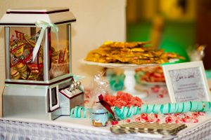 Candybar auf einer Hochzeit fotografiert von Event DJ Mark